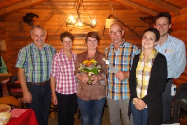 10 Jahre Treue Familie Sylvia Frank und Rolf Krauss